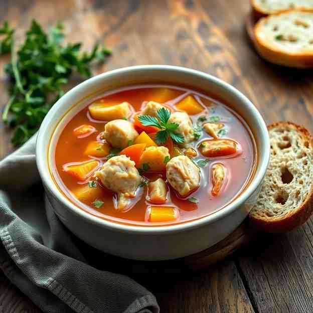 Cozy Homemade Chicken Soup Recipe